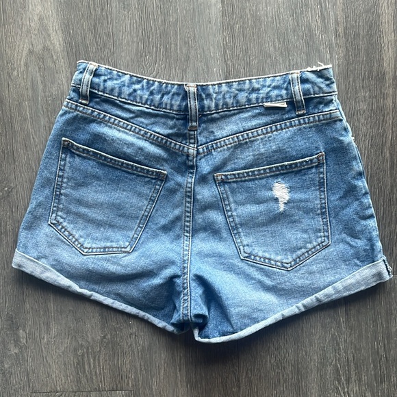 Billabong High Waisted Denim Shorts | Size 28 - Picture 3 of 5